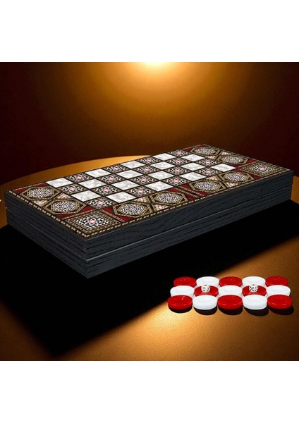 Sedef Işlemeli Lüks Tavla - Prestige Koleksiyon Vip fiyatları