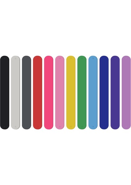 12 Adet Silikon Kapaklı Ambalaj Kağıdı Tutucu Poster Tutucu Kağıt Rulo Tutucu Sabitleyici Toka Bantları Depolama Düzenlemesi Için (Yurt Dışından) fiyatları