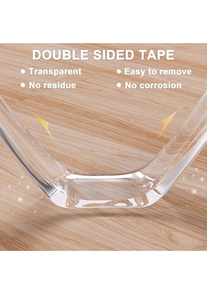 Poster, Halı, Resim Asmak Için 2 Rulo Çift Taraflı Bant, Ağır Hizmet Tipi, Şeffaf, Çıkarılabilir Nano Bant (Yurt Dışından) fırsatları