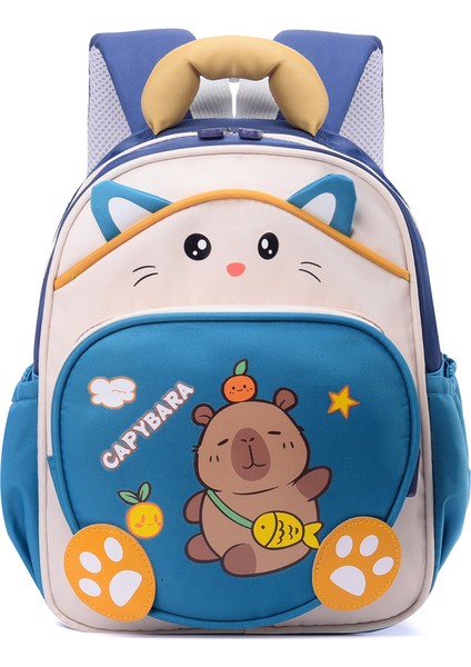 Sevimli Karikatür Anaokulu Okul Çantası 3-6 Yaş Omuz Çantası (Yurt Dışından)