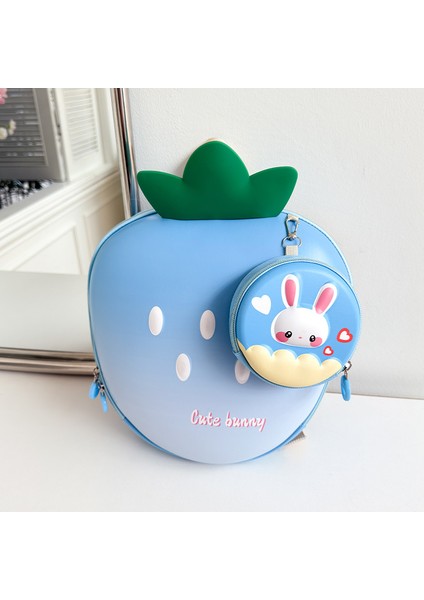 Anaokulu Okul Çantası Sevimli Çilek Öğrenci Omuz Çantası (Yurt Dışından)