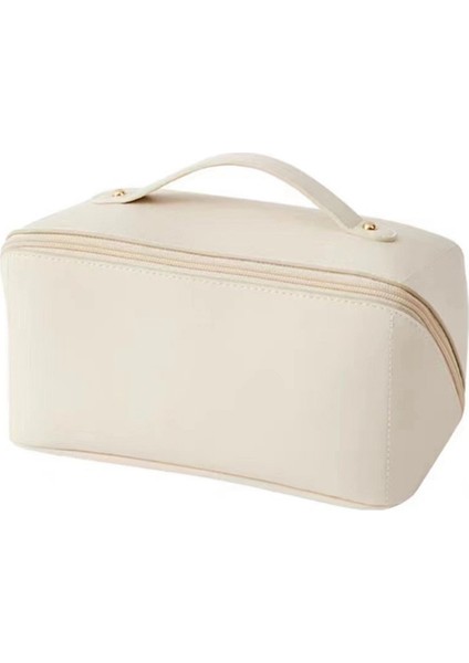 Büyük Kapasiteli Seyahat Kozmetik Çantası Su Geçirmez Taşınabilir Makyaj Depolama Tuvalet Çantası Cilt Kozmetikleri Için Kozmetik Kutusu (Yurt Dışından)