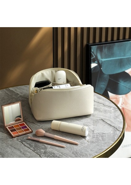 Büyük Kapasiteli Seyahat Kozmetik Çantası Su Geçirmez Taşınabilir Makyaj Depolama Tuvalet Çantası Cilt Kozmetikleri Için Kozmetik Kutusu (Yurt Dışından) indirimleri