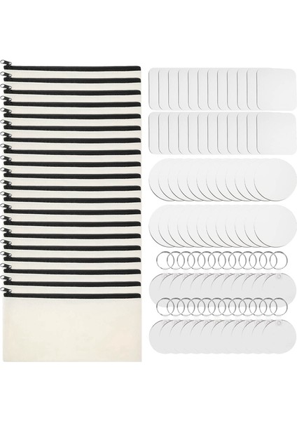 Kendin Yap Süblimasyon Boşlukları Ürün Setleri Süblimasyon Kiti Yeni Başlayanlar Için Transfer El Sanatları Süblimasyon Tuval Makyaj Çantası Dahil (Yurt Dışından) fiyatları