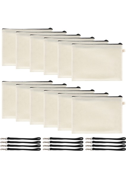 1 Set Kozmetik Çantası Süblimasyon Boş Isı Transfer Kozmetik Çantası Bilek Askılı ve Kendin Yap El Sanatları Için (Yurt Dışından) fiyatları