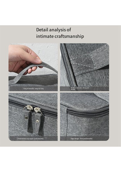 Seyahat Erkek Tuvalet Çantası Ev Dışı Seyahat Oxford Kumaş Su Geçirmez Makyaj Çantası Kadın Kozmetik Saklama Çantası Siyah (Yurt Dışından) modelleri