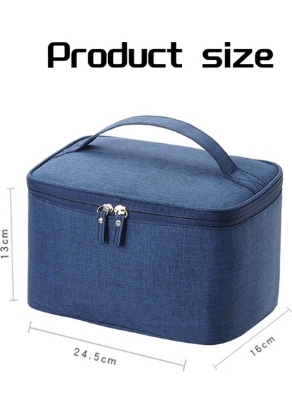 Seyahat Erkek Tuvalet Çantası Ev Dışı Seyahat Oxford Kumaş Su Geçirmez Makyaj Çantası Kadın Kozmetik Saklama Çantası Siyah (Yurt Dışından) indirimleri