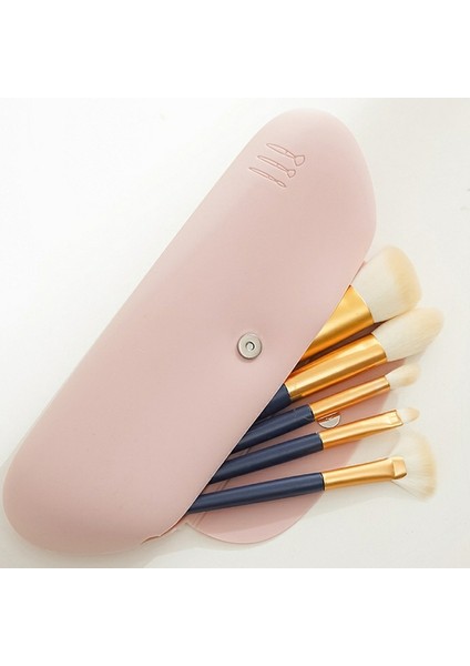 Silikon Makyaj Fırçası Tutucu Seyahat Kozmetik Çantası: Yumuşak Taşınabilir Kozmetik Yüz Fırçası Tutucu Haki (Yurt Dışından) fiyatları