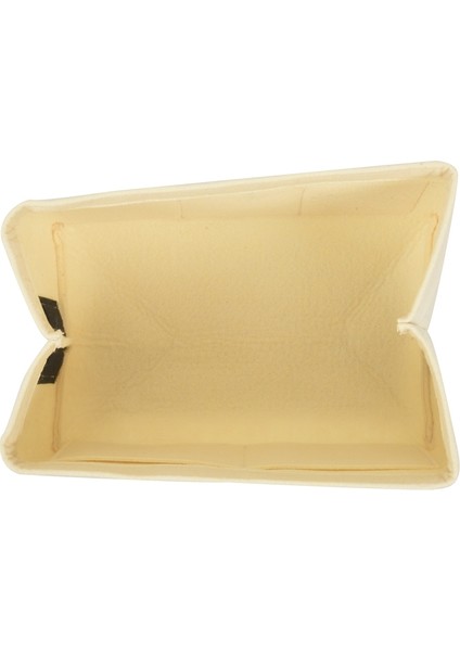 Keçe Kumaş Iç Çanta, El Çantasına Sığar, Çok Cepli Kozmetik Çantaları, Saklama ve Kişisel Eşya Düzenleyici Beyaz (Yurt Dışından) indirimleri