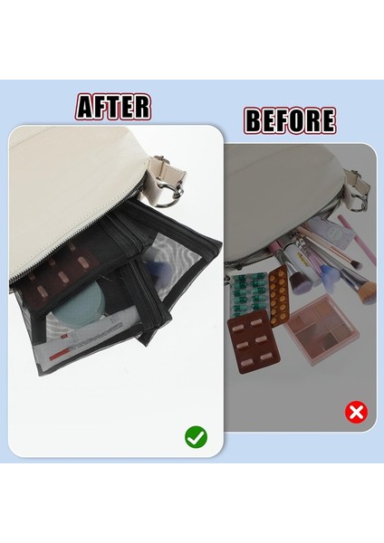 4 Adet Mini File Fermuarlı Çanta, File Fermuarlı Kese, Küçük Fermuarlı Çantalar, Naylon Fermuarlı Kese, Ev Ofis Için File Makyaj Çantası (Yurt Dışından) indirimleri