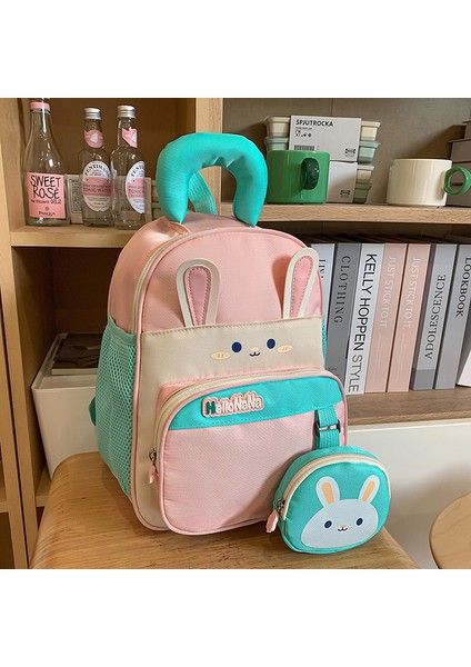 Çocuk Okul Çantası Sevimli Karikatür 3-6 Yaş Omuz Çantası (Yurt Dışından)