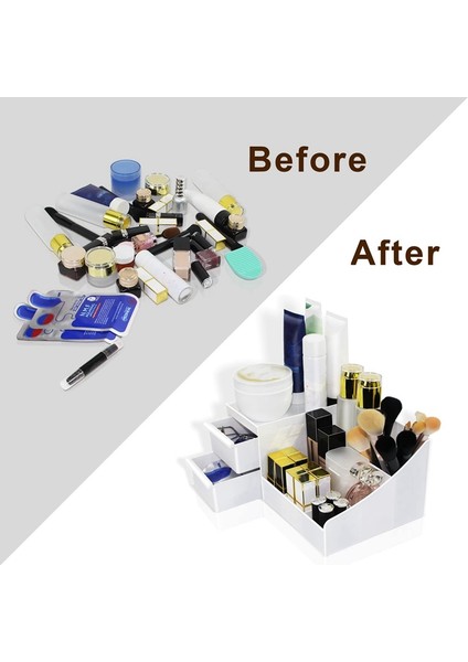 Tezgah Üstü Makyaj Düzenleyici, Cilt Bakım Ürünleri Düzenleyicileri, Cilt Bakım Ürünleri, Losyonlar ve Rujlar Için Kozmetik Saklama Düzenleyicisi (Yurt Dışından) indirimleri