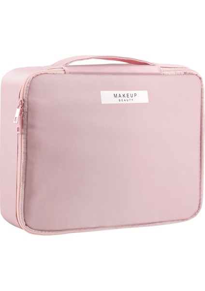 Kadınlar Için Kozmetik Çantası, Kozmetik Seyahat Çantası, Kızlar Için Tuvalet Çantası, Makyaj Çantası, Fırça Çantaları, Yeniden Kullanılabilir Tuvalet Çantası - Pembe (Yurt Dışından) fiyatları