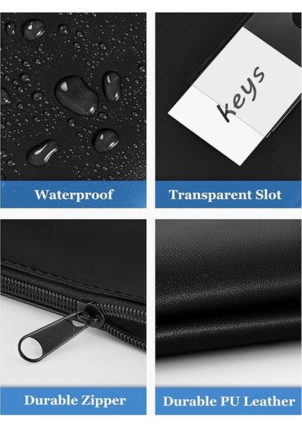 Fermuarlı 5'li Banka Para Çantaları, Pu Çantalar, Etiketli Nakit Cüzdan Keseleri, Madeni Paralar, Kozmetikler, Faturalar, Fişler, B (Yurt Dışından) modelleri