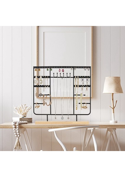 Çok Katlı Küpe Askısı Kozmetik Masası Mücevher Yüzük Düzenleyici Bilezik Kolye Sergileme Mücevher Askısı (Yurt Dışından) fırsatları