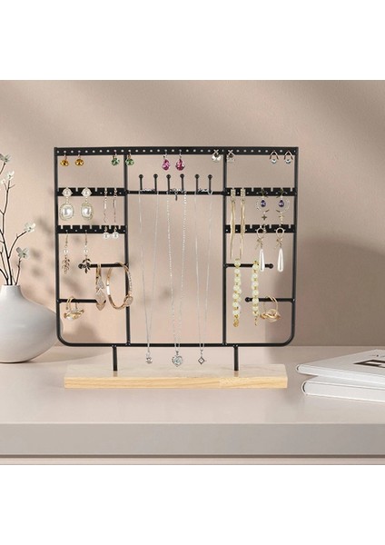Çok Katlı Küpe Askısı Kozmetik Masası Mücevher Yüzük Düzenleyici Bilezik Kolye Sergileme Mücevher Askısı (Yurt Dışından) indirimleri