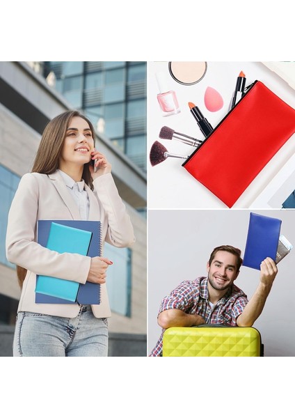 20'li Paket Para Çantaları 11,5 x 6,1 Inç Fermuarlı Banka Mevduat Çantaları Nakit Paralar, Madeni Paralar, Kozmetik Faturalar, Araçlar Için Para Çantaları (Yurt Dışından) indirimleri