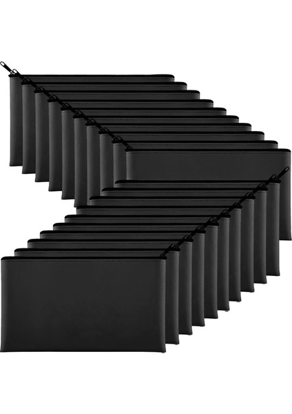 20'li Paket Para Çantaları 11,5 x 6,1 Inç Fermuarlı Banka Mevduat Çantaları Nakit Paralar, Madeni Paralar, Kozmetik Faturalar, Araçlar Için Para Çantaları (Yurt Dışından) fiyatları