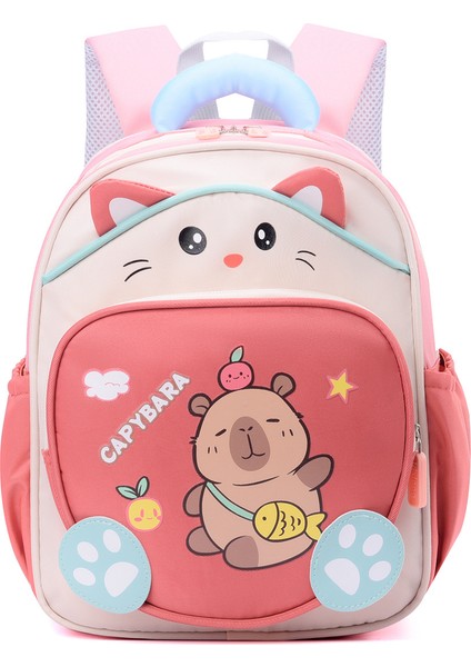 Sevimli Karikatür Anaokulu Okul Çantası 3-6 Yaş Omuz Çantası (Yurt Dışından)