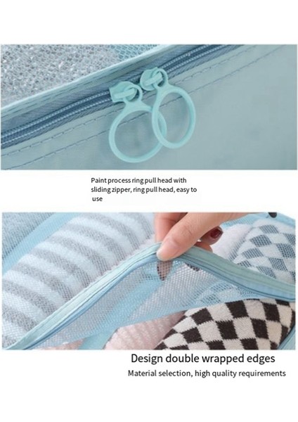 8 Adet Seyahat Çeşitliliği Saklama Çantası Kapasitesi Bagaj Saklama Çantaları Kare Giysiler, Iç Giyim, Kozmetik Seyahat Için (Yurt Dışından) fırsatları