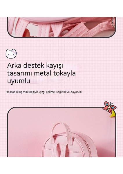 Kız Sevimli Karikatür Kedi Payetli Çocuk Omuz Çantası (Yurt Dışından) modelleri