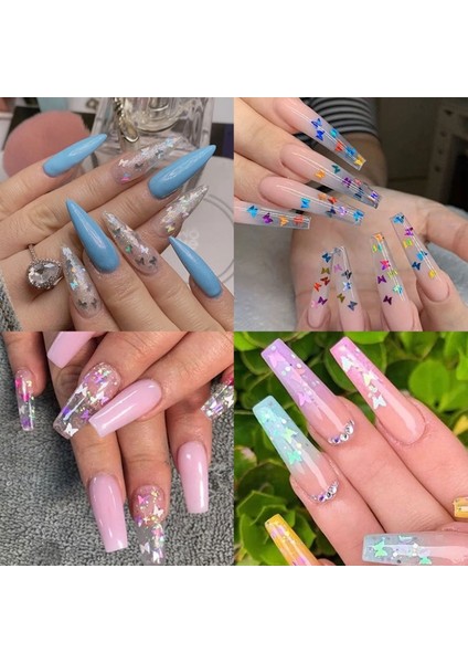 2 Parça Nail Art Lazer Senfoni Payetler, Özellikler:12 (Yurt Dışından) indirimleri