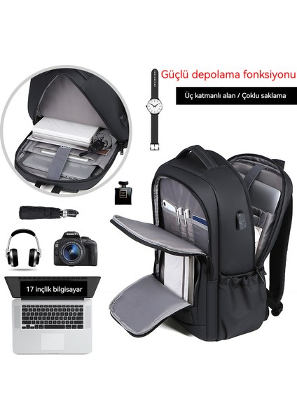 Yeni Sırt Çantası Su Geçirmez Bilgisayar Sırt Çantası Erkek Büyük Kapasiteli Öğrenci Okul (Yurt Dışından) fiyatları