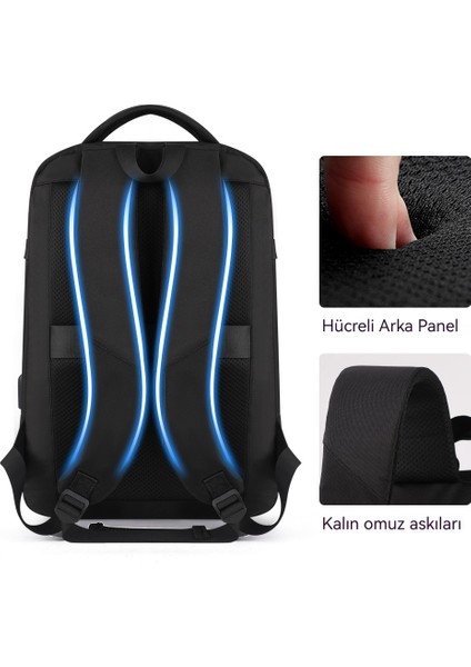 Erkek ve Kadın Için Yeni Sırt Çantaları, Büyük Kapasiteli Iş Seyahat Çantaları, Bilgisayar Çantaları, Üniversite (Yurt Dışından) fiyatları