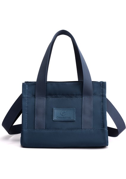 Yeni Su Geçirmez Naylon Kadın Çantası Moda Basit Kişiselleştirilmiş Crossbody Çanta Alışveriş El Çok Yönlü Omuz Çantası (Yurt Dışından)