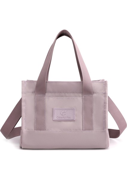 Yeni Su Geçirmez Naylon Kadın Çantası Moda Basit Kişiselleştirilmiş Crossbody Çanta Alışveriş El Çok Yönlü Omuz Çantası (Yurt Dışından)