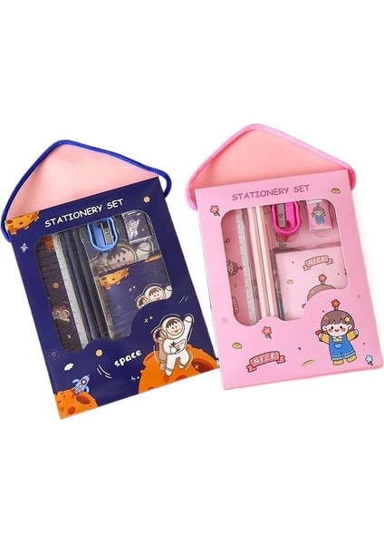"okul Sezonu Için Okul Malzemeleri" Ilkokul Öğrencileri Için 2 Set Altı Parçalı Kalem Seti (Yurt Dışından)