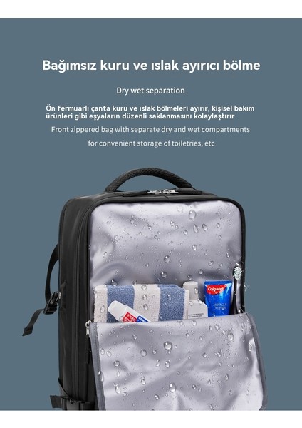 Büyük Kapasiteli Çok Fonksiyonlu Seyahat Sırt Çantası (Yurt Dışından) modelleri