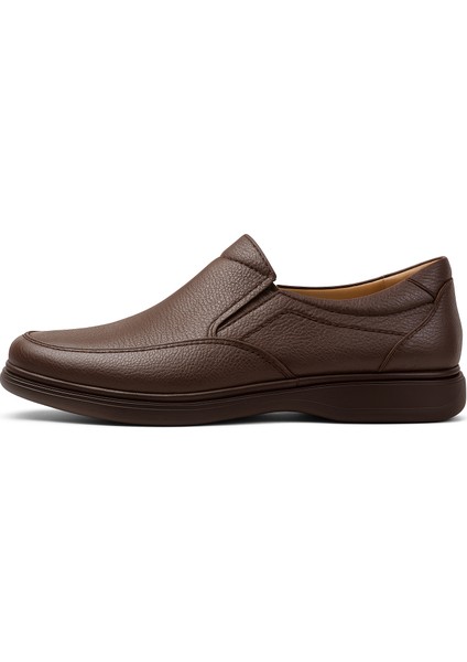 GR0375 Hakiki Deri Hafif Poli Taban Rahat Günlük Ayak Sağlığına Uygun Erkek Ayakkabı fırsatları