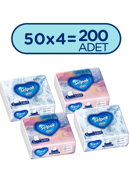 Go Çek-Al Havlu 4*50 Yaprak