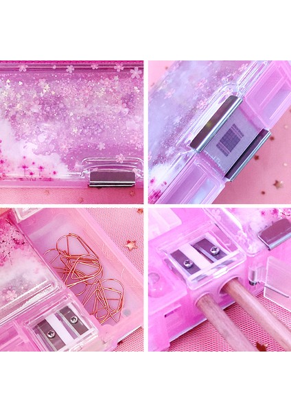 Yaratıcı Karikatür Çok Fonksiyonlu Plastik Bataklık Kalem Kutusu (Yurt Dışından) modelleri