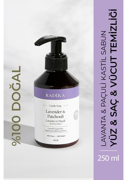 Lavanta ve Paçuli Kastil Sabunu