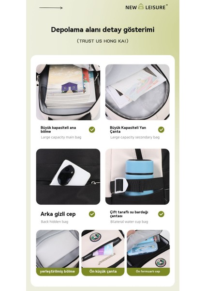 Genç Naylon Moda Çok Fonksiyonlu Sırt Çantası (Yurt Dışından) modelleri