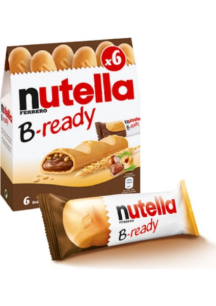 B-ready Sütlü Çikolata ve Fındık Kremalı Atıştırmalık 132 g – Almanya Menşeli Lezzetli Atıştırmalık fiyatları