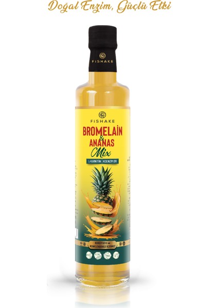 Bromelain ve Ananas İçeren Doğal Detox Şurubu – Sindirimi Destekleyen Sağlıklı Formül modelleri