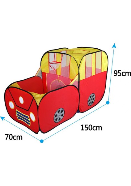 Çocuk Çadırı Kapalı Katlanabilir Oyun Evi Emekleme Tüneli Oyuncağı (Yurt Dışından)
