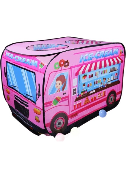 Çocuk Çadırı Oyun Evi Iç ve Dış Mekan Erkek ve Kız Araba Temalı Oyuncak Küçük Ev (Yurt Dışından)