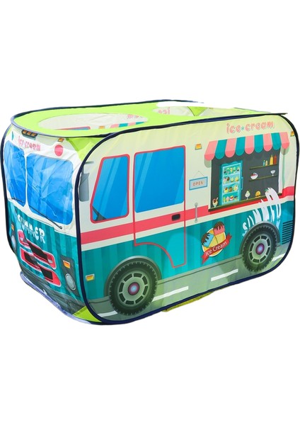 Çocuk Çadırı Oyun Evi Iç ve Dış Mekan Erkek ve Kız Araba Temalı Oyuncak Küçük Ev (Yurt Dışından)