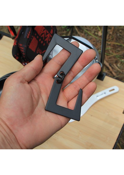 Çok Işlevli S Şeklinde Kamp Askı Kancası Askı Demiri S Askısı Yürüyüş Tencere Tava Tutucu Sırt Çantası Piknik Için-Gümüş (Yurt Dışından) indirimleri