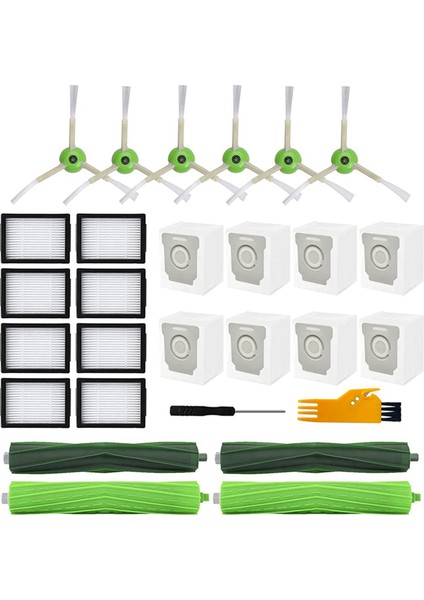 Roomba I7 I7+ I3 I3+ I4 I4+ I6 I6+ I8 I8+ I & J & S Serisi Robot Süpürge Yedek Parçaları (Yurt Dışından)