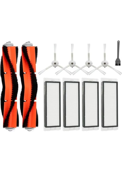 Xiaomi Robot Süpürge Parçaları Aksesuarları Için Hepa Filtre Ana Yan Fırça Roborock S50 S51 SDJQR01RR SDJQR02RR (Yurt Dışından)