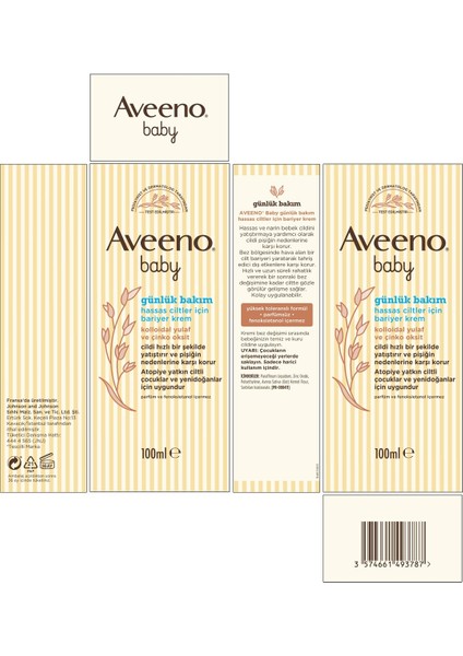 Baby Günlük Bariyer Kremi 100 ml – Hassas Ciltler İçin Kolloidal Yulaf ve Çinko Oksit İçeren Parabensiz Bitkisel Formül indirimleri
