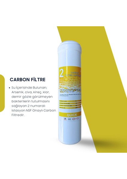 Kapalı Kasa Su Arıtma Cihazı 12 Inç 3 Lü Inline Su Arıtma Ön Filtre Seti modelleri