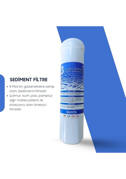 Kapalı Kasa Su Arıtma Cihazı 12 Inç 3 Lü Inline Su Arıtma Ön Filtre Seti fırsatları