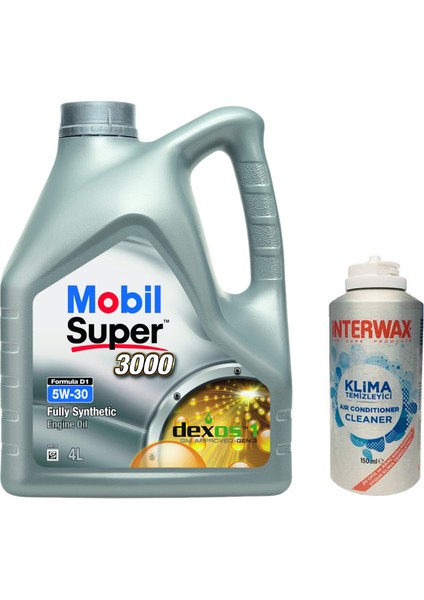 Super 3000 Formula D1 5W-30 Motor Yağı 4 L ÜT:2022