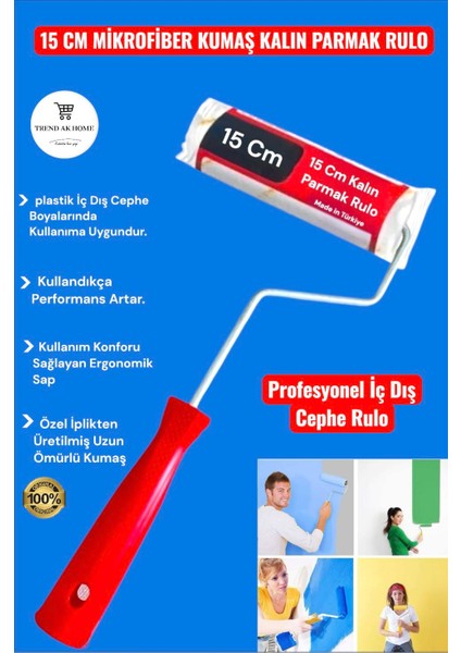 4'lü Süperlüks Profesyonel Boyacı Seti Her Alanda Çok Kullanışlı Set fiyatları